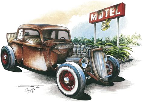Classic Car Shirts Hot Rod Rat Rod Gassers And Muscle
