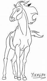 Stallion Coloring 38kb sketch template