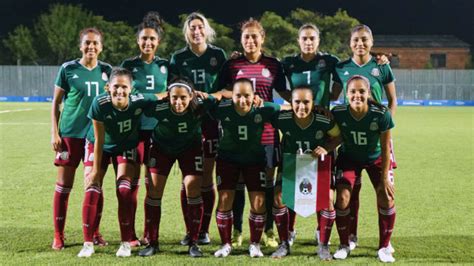 Fútbol Femenil La Selección Femenil De México Sube Un