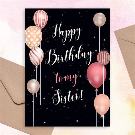 Birthday Cards For Sister Free Greetings Island Happy 50th Birthday