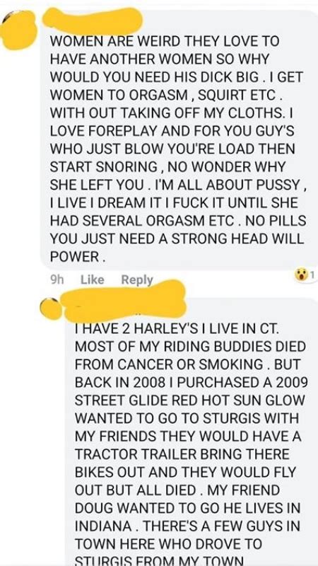 nothing beats incoherently screaming about sex and motorcycles insanepeoplefacebook