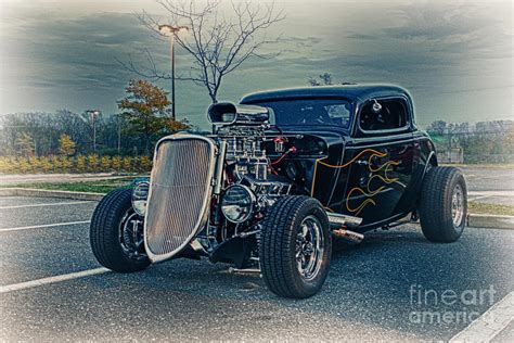 Hdr Hot Rod Car Cars Vintage Classic Old Photography Photo