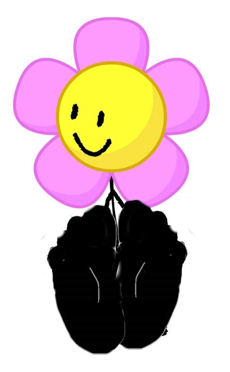 bfdi flowers big feet  frankysupermanv  deviantart