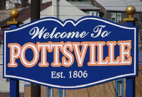 pottsville pa welcome to pottsville photo picture image pennsylvania at city