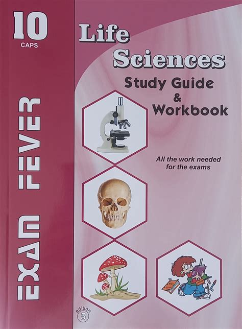 exam fever life sciences grade  study guide  workbook bookmartcoza
