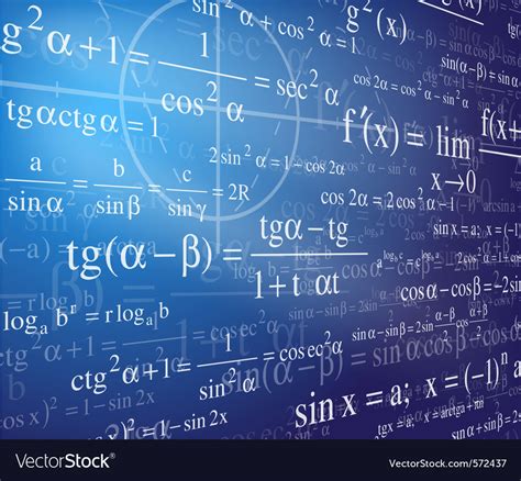 mathematics background  formulas royalty  vector