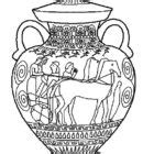 ancient greece coloring pages coloring kids