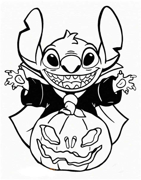 disney halloween coloring pages printable stitch disney coloring pages