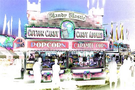 cotton candy castle photograph  marianne dow fine art america