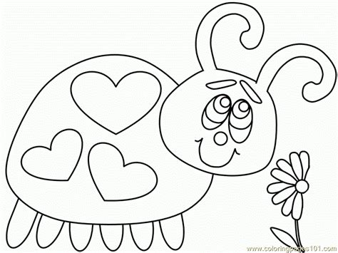 coloring pages ladybugs insects ladybugs  printable coloring