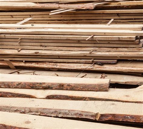 air drying lumber stock image image  hardwood logging