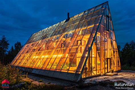 greenhouse villa  sweden   ultimate  sustainable house