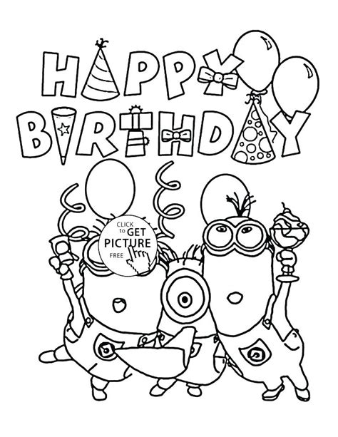 printable coloring pages birthday happy birthday sign crayolacom