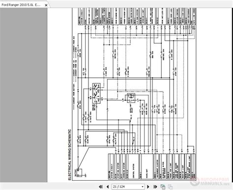 ford ranger   electrical wiring diagrams