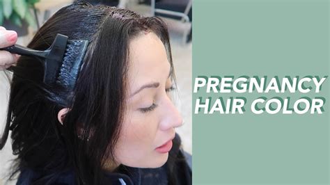 Can You Dye Your Hair While Pregnant Momlife Youtube