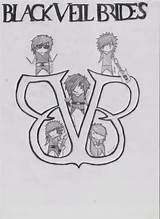 Bvb Veil Brides Drawings Andy Chibi Sixx Emo Drawing Pages Cute Fan Colouring Cool Logo Bride Deviantart Awesome sketch template