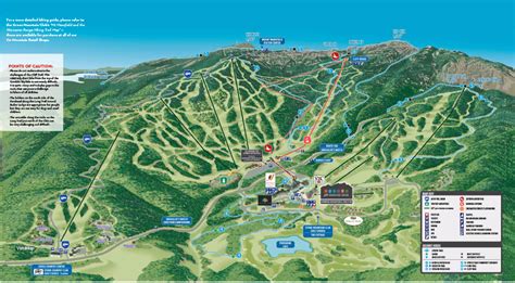 stowe trail map ski map  stowe ski resort vermont skicom