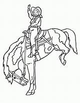 Rodeo Caballo Pferd Cheval Chevaux Bucking Ausmalbild Bronco Tack Caballos Duro Izquierdo Botón Disco Pincha Dibujospedia Infantiles Colorier sketch template
