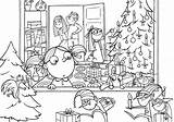 Coloring Pages Christmas Xmas Theme Monika Much Book sketch template