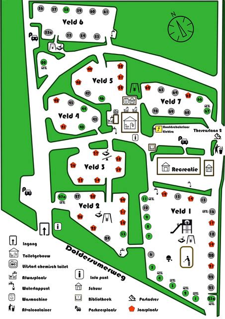 plattegrond camping