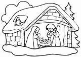 Presepe Weihnachtskrippe Malvorlage Kerststal Presepi Ritagliare Natalizi Innevato Lavoretti Presepio Ausmalbild Nanopress Kleurplaten Tekeningen sketch template