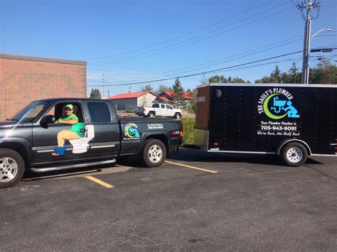 plumber s funny truck decal is going viral simplemost