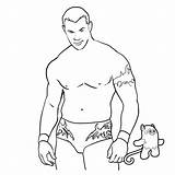 Pages Coloring Randy Orton Maddie Getcolorings Name Liv Getdrawings Color Template sketch template