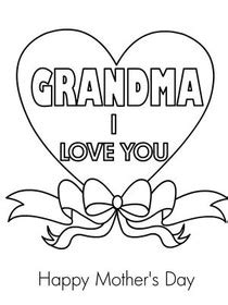 mothers day printables grandma  printable templates