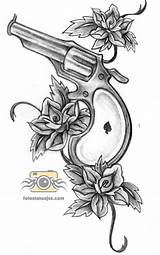 Tatuajes Tatuaje Pistola Serpientes Dibujos Muerte Chicano Bocetos sketch template