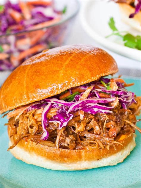 Easy Asian Pulled Pork Sandwiches Tatyanas Everyday Food