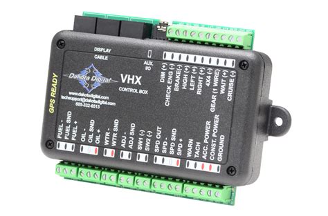 vhx analog gauges control box