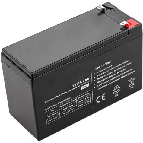 Sealed Lead Acid Battery 12v 7 2ah Ups Replacement Cablematic