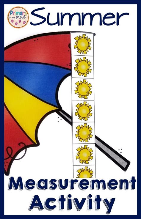 measurement  standard  nonstandard units   summer theme