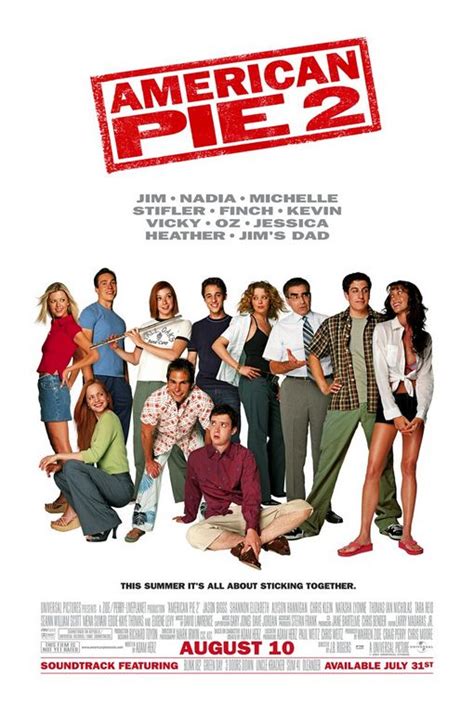 american pie 2 movie poster 1 of 2 imp awards