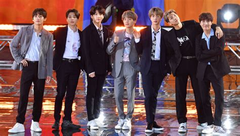 bts ‘gma performance 2019 group performs on ‘good morning america hollywood life