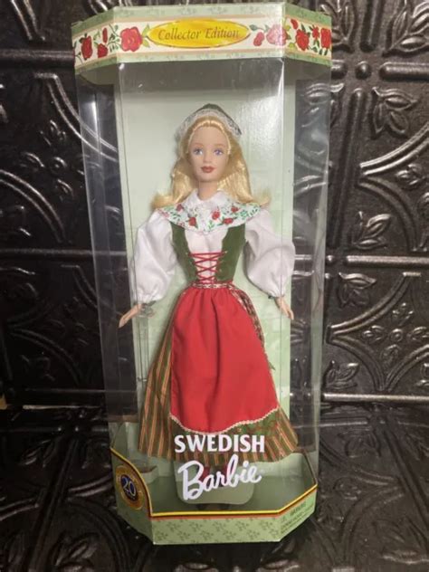 swedish barbie 1999 dolls of the world 24672 unopened original box