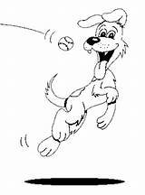 Ball Dog Coloring Pages sketch template