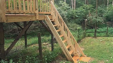 ladder  stairs  treehouse project part  youtube