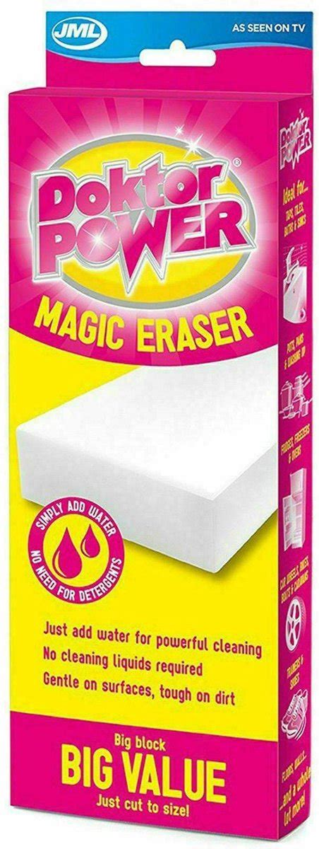 bolcom jml doktor power magic eraser sponge stain remover cleaning