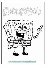 Coloring Spongebob Squidward sketch template