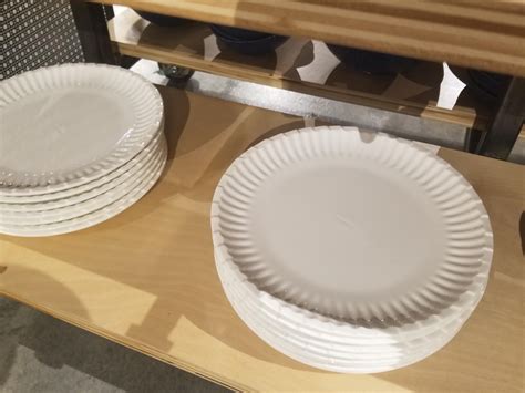 ceramic plates    paper plates ratbge
