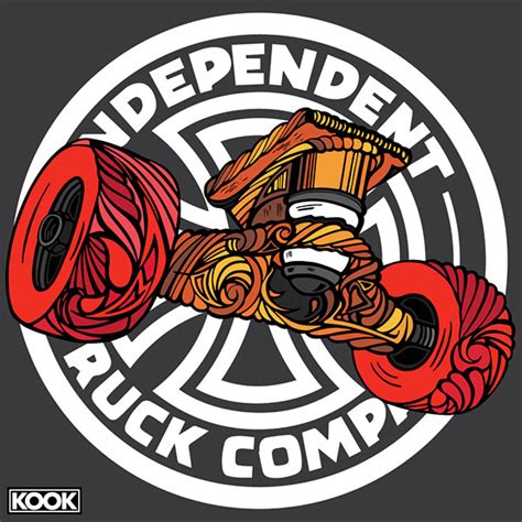 independent truck company logo francinedube designer