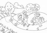 Mewarna Hari Jogging Kanak Taman Pertandingan Deepavali Baca Seterusnya sketch template
