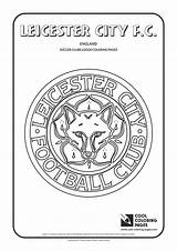 Coloring Leicester Pages City Soccer Logo Logos Cool Clubs Colouring Football Club Teams Fc Printable Print Kids Activities Rangers Worksheets sketch template