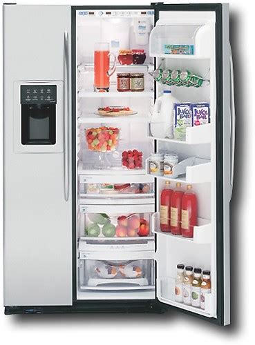 buy ge profile arctica customstyle  cu ft side  side refrigerator stainless steel