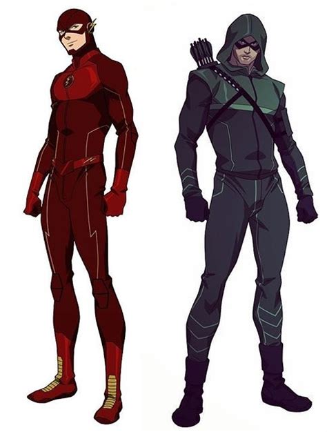 Animated Flash And Arrow Vs Live Action Flash And Arrow