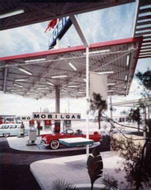 mobil gas station  disneyland smith  williams architects