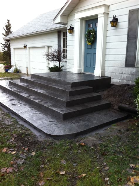 concrete porch ideas  front steps makeovers artofit