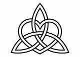 Celtic Knot Heart Tattoo Triquetra Drawing Clipart Tattoos Friendship Designs Symbol Trinity Symbols Irish Cliparts Bk Transparency Lupita Idis Clip sketch template