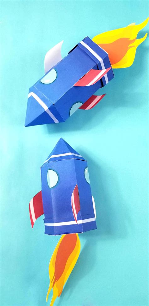 printable shape rocket template sunvirt